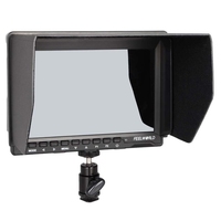 Moniteur de terrain FEELWORLD FW-759 7 pouces mince de bonne qualité pour appareil photo, 1280x800 IPS HDMI 1080P avec assistance de mise au point et pare-soleil