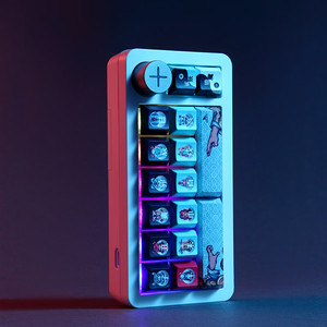 Teclado Mecánico Portátil Darmoshark SK16 QMK Mini Gaming, Tri-Modo, Intercambiable en Caliente, 16 Teclas - Product Image 5