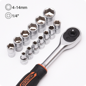 Juego de Llaves de Tubo para Reparación de Automóviles, 46 Piezas, 1/4\", Universal, para Trabajos Manuales, Precio de Fábrica HARDEN - Product Image 3