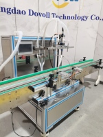 Machine de remplissage entièrement automatique DOVOLL FMM-D pour produits blanchissants avec 4 ou 6 têtes, machine de remplissage anti-corrosion pour produits blanchissants