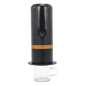 Portable Electrical Rechargeable Coffee Capsules Coffee Fine Grounds Travel Espresso Maker