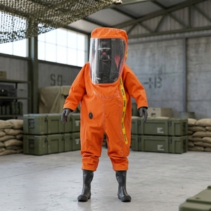 Combinaison <span class=keywords><strong>de</strong></span> protection chimique ignifuge scellée, prix usine Chine, pour opérations contre les gaz toxiques et les éclaboussures <span class=keywords><strong>de</strong></span> liquides, vêtements <span class=keywords><strong>de</strong></span> soudage - Product Image 1