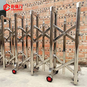 Barriere di sicurezza mobili del centro commerciale del parco del centro commerciale del parco retrattile del recinto di isolamento del Guardrail in acciaio inossidabile di alta qualità - Product Image 1