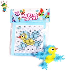 도매 새로운 패션 창조 어린이 교육 장난감 퍼즐 친환경 미니 5MM 하마 Perler 비즈