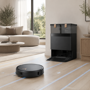 ECOVACS DEEBOT X8 PRO OMNI Robot Vacuum & <b>Mop</b>, 18000Pa Suction, OZMO Roller Self-Washing, Auto Empty & Recharge - Product Image 1