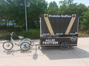 Ba Bánh Xe Đạp thực phẩm giỏ hàng ba bánh ba bánh xe đạp tùy chỉnh thức ăn đường phố xe làm bằng vật liệu khác nhau - Product Image 6