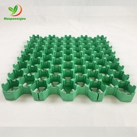 Grille de plantation d'herbe en plastique à haute résistance à la compression, stabilisateur de gravier pour allée, parking