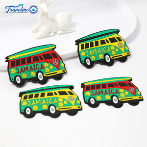 מפעל עיצוב מותאם אישית למזכרות מדבקות עיצוב מובלט רך Pvc רך גומי סיליקון גומי 3d מקרר מגנט - Product Image 5