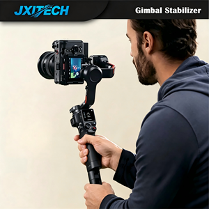 Stabilisateur de caméra professionnel DJI <span class=keywords><strong>Ronin</strong></span> RS4 avec bras d'axe revêtus de téflon et verrouillage automatique pour vlog, vidéo de mariage, gimbal - Product Image 1