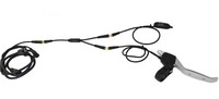 Câble de connecteur de capteur de changement de vitesse 1T2, adaptateur de levier de frein pour 8FUN BAFANG BBS01B BBS02B BBSHD pour moteur d'entraînement central