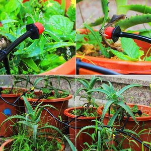 Sistema de Riego por Goteo Ajustable con 8 Orificios, Aspersor, Microirrigación, Emisor de Goteo - Product Image 6