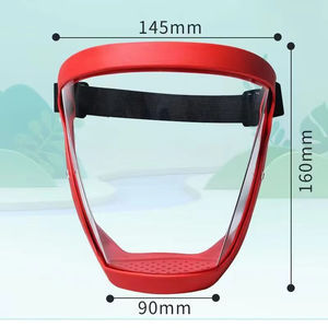 Máscara protectora transparente de cara completa a prueba de polvo, cubierta de cabeza antivaho, máscara facial reutilizable a prueba de salpicaduras de aceite con filtros - Product Image 3