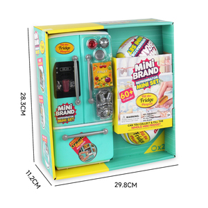 <span class=keywords><strong>Giocattolo</strong></span> Sorpresa: Mini Frigorifero Simulato in Plastica con Palline Alimentari a Effetto Fuoco Esplosivo - Blind Box - Product Image 4