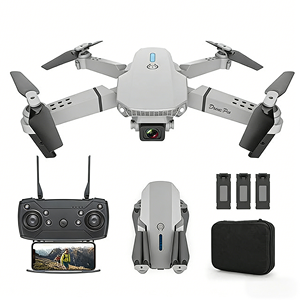 Drone TOAI E88 Pro in Offerta, Telecomando con Schermo, Doppia Fotocamera 4K HD, Pieghevole, Trasmissione 1km, per Principianti, Motore Brushless - Product Image 3