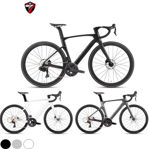 Vélo de ville léger en aluminium 24 vitesses avec freins à double disque, cadre en fibre de carbone City II (ET) pour une légèreté accrue - Product Image 1
