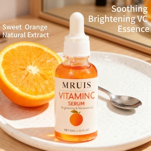 Suero Facial MRUIS de Marca Privada, Natural y Orgánico, con Vitamina C y E, Blanqueador, Iluminador de la Piel, Ácido Hialurónico, Antienvejecimiento e Hidratante - Product Image 4