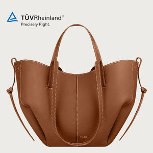 Sac fourre-tout en cuir de vachette de première qualité, grand sac à main pour femmes, cuir véritable, luxe, designer, marques célèbres, sac à main à bandoulière - Product Image 1