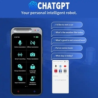 Traducteur vocal intelligent Chat Traducteur de langue GPT Traducteur de poche instantané hors ligne Z6 pour les voyages d'affaires