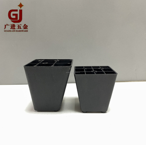 Patas de Plástico para Sofá, Patas de Muebles, Patas para Mesa de Noche, Patas de Plástico Negras en Forma de L para Accesorios de Ferretería - Product Image 5