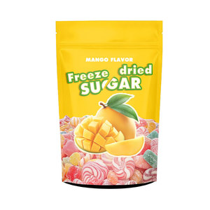 Échantillon gratuit de sachet debout personnalisé en Mylar, sachet scellé en PET/AL/PE pour bonbons lyophilisés <span class=keywords><strong>Skittles</strong></span>, sachet d'emballage pour collations/gâteaux - Product Image 4