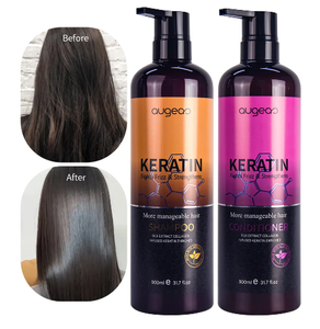 Producto para el Cuidado del Cabello Personalizado OEM, Suavizante, Nutritivo, Tratamiento de Queratina, Champú y <span class=keywords><strong>Acondicionador</strong></span> Naturales - Product Image 3