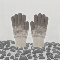 Gants antidérapants avec logo personnalisé Mitaines à pois antidérapantes Style uni approprié pour l'extérieur