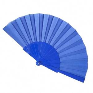 Abanicos de Mano de Color Sólido al por Mayor, Disponibles en Stock, Artículos Promocionales para Fiestas, Abanicos de Plástico al por Mayor para Eventos - Product Image 5