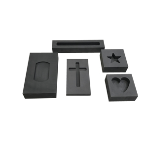 주문 금 십자가 심장 별 흑연 주괴 형 - Product Image 5