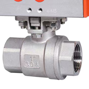 Vannes à boisseau sphérique personnalisées en usine JTAIV, vente en gros, simple ou double action, 2 voies, 2 pièces, pneumatiques filetées, Q611F-16P Pneuma - Product Image 1