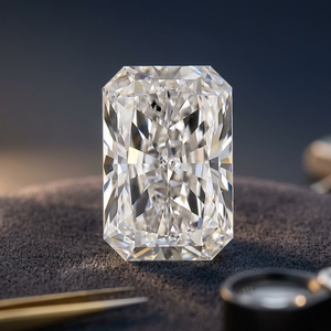 Diamante Cultivado en Laboratorio con Corte Radiante, Color E, Claridad VVS2, Certificado IGI, Piedra Suelta para Joyería - Product Image 2
