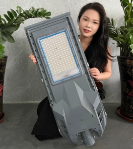 Đèn đường năng lượng mặt trời LED siêu sáng 8000K, 500W & 1000W, chống nước IP67, sử dụng ngoài trời, có cảm biến - Product Image 2