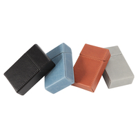 Erliao Nouvelle Boîte à Cigarettes Portable en Cuir, Étui à Tabac de Luxe en Gros, Boîtes à Cigarettes Vides, Étui à Tabac Personnalisable avec Logo