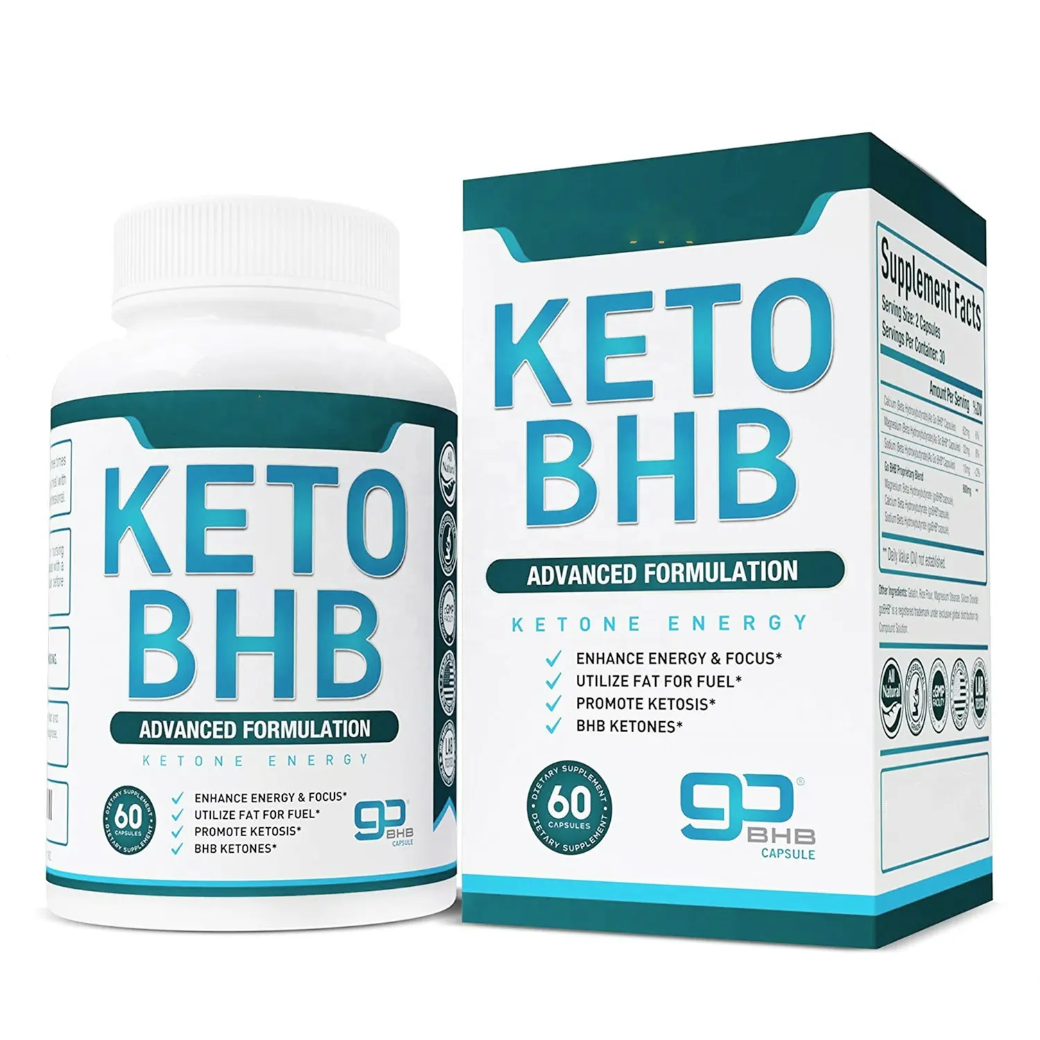 Keto Diet Pills Perfect Keto Fast BHB Capsules with Apple Cider Vinegar for Weight Vegan Keto Fit Advanced Formula