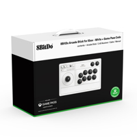 Manette de jeu 8BitDo Arcade Joystick Wireless Fight Stick pour Xbox Series X / S Xbox One / Windows 10 /pc sous licence officielle