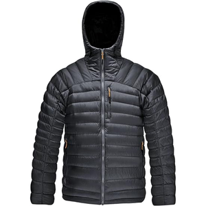 Veste d'hiver matelassée pour homme, grande taille, style décontracté, coupe-vent, imperméable, légère, en polyester, avec capuche, vêtements de randonnée - Product Image 1