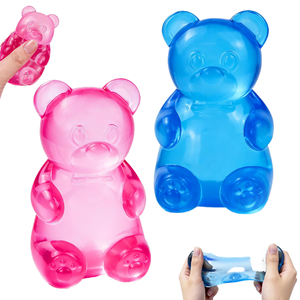 Ositos de Peluche Suaves y Brillantes de Venta Caliente, Textura Blanda, Rebote Lento, Ideales para Jugar y Aliviar el Estrés - Product Image 1