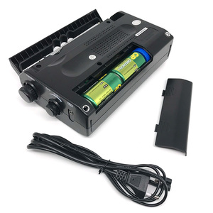 Radio analógica portátil de 10 bandas, altavoz incorporado receptor mundial con mango y de sensibilidad, <span class=keywords><strong>FM</strong></span>/TV/AM/SW1-7 - Product Image 4