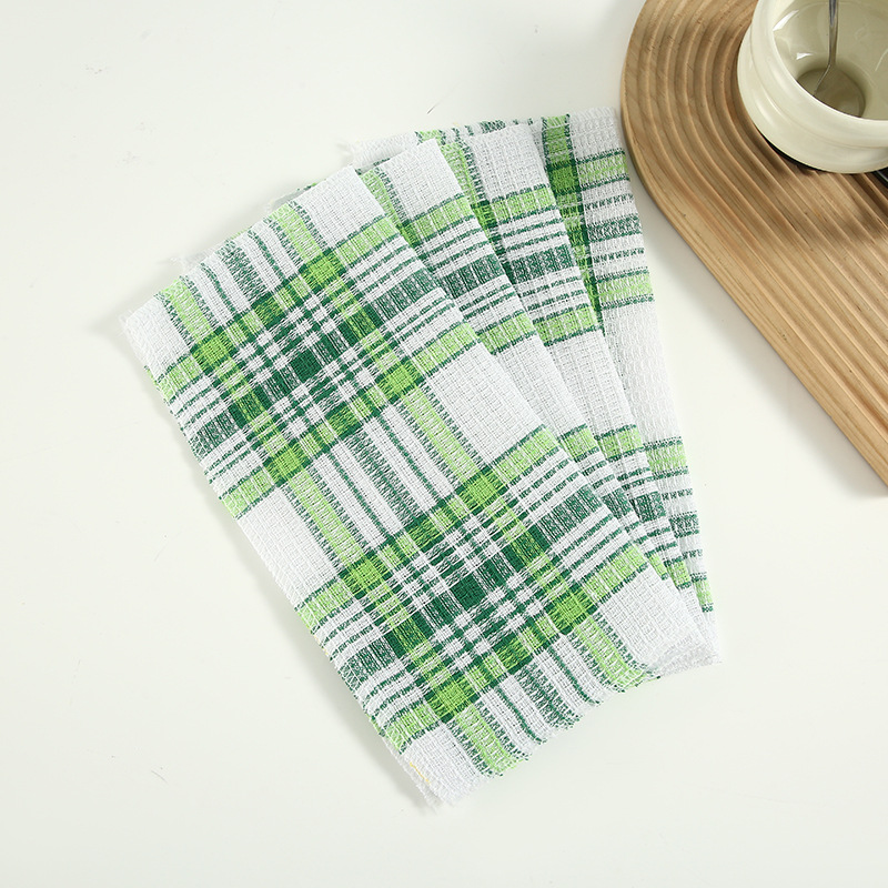 Light green checkered