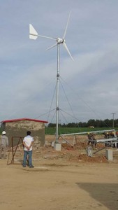 <b>Cheap</b> Price Home Residential Horizontal Axis Wind 5kw 96~220V for Farm - Product Image 4