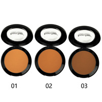 Poudre compacte 4D super soyeuse longue tenue, contrôle du sébum, correcteur et fond de teint