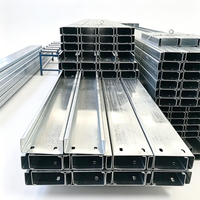 Perfil de Acero Galvanizado en Frío Estándar ASTM Tipo C para Estructuras de Acero en Edificios