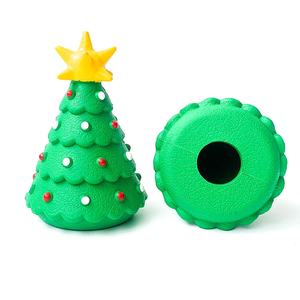 Noel ağacı köpek interaktif tedavi oyuncak köpek yıkılmaz oyuncak uyarıcı köpek oyuncak - Product Image 3