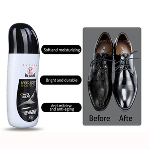 Vernis à Chaussures en Cuir Liquide Noir <span class=keywords><strong>Marron</strong></span> à Brillance Rapide, Imperméable, Anti-Salissure et d'Entretien Huileux – Vente en Gros Express - Product Image 4