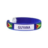 Bracelets tissés de la Guyane pour encourager les événements sportifs et produits dérivés