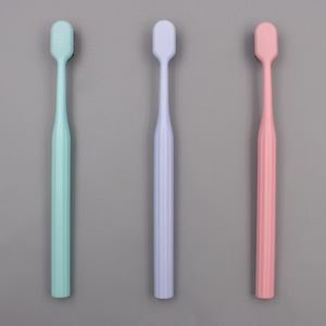 Cepillo de Dientes de Cerdas de Alta Densidad, Cabezal Grande, Cerdas Suaves, Cepillo de Dientes Manual para Adultos JSM22410 - Product Image 3