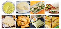 Machine à fabriquer des feuilles de rouleaux de printemps, des crêpes, des tortillas, des chapatis et des rotis - Motorisée - Haute productivité