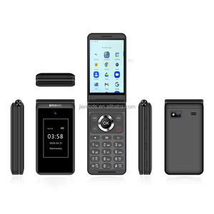 Odm Custom 4g voltè Smart Button telefoni pieghevoli Touch Screen Dual Sim versione globale sbloccato tastiera Android Flip Mobile - Product Image 6