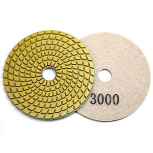 Economy Grit 50-3000 Disque de polissage diamanté à usage humide Disque de ponçage pour marbre, granit, béton Tampon de polissage - Product Image 5