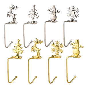 Factory Wholesale Latest Design Metal Christmas <b>Tree</b> Stocking Holder - Product Image 4