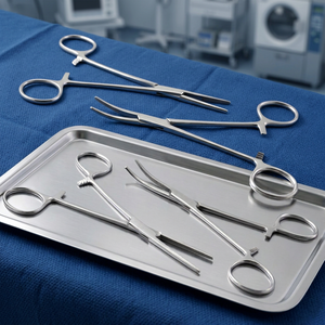 Pince à ancrage dermique en acier inoxydable, rétracteur chirurgical pour piercing corporel, salon de tatouage, maquillage permanent, fabriqué par ZUOL. - Product Image 4